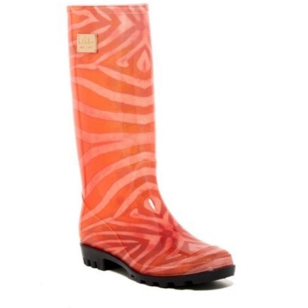Nicole Miller Sashimi Waterproof Rain Boots Size 6
